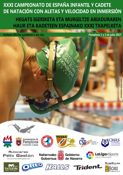 V&iacute;deo de presentaci&oacute;n del Campeonato de Espa&ntilde;a de Nataci&oacute;n con Aletas Infantil y Cadete